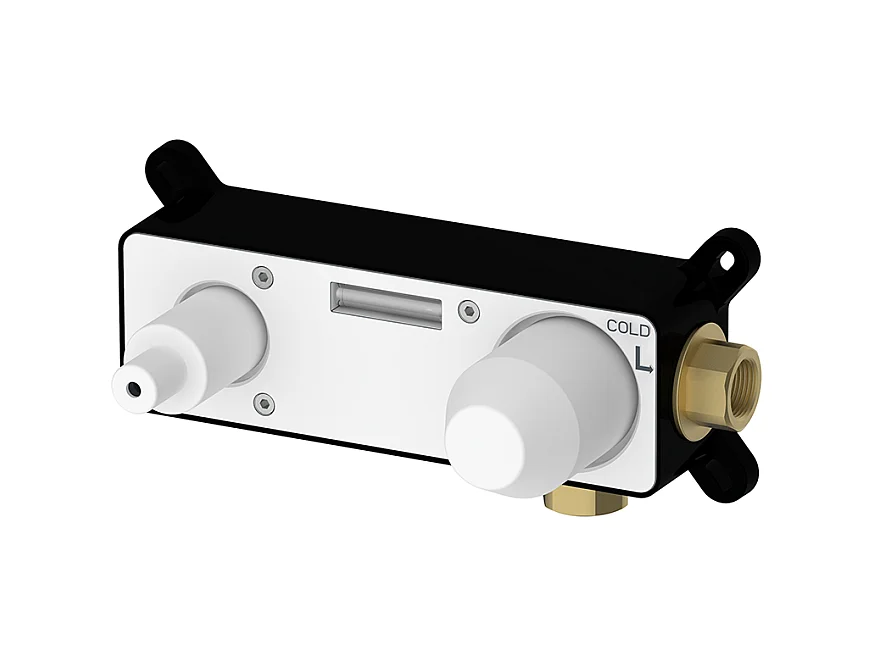 Grifo monomando de pared PIZO Cromado