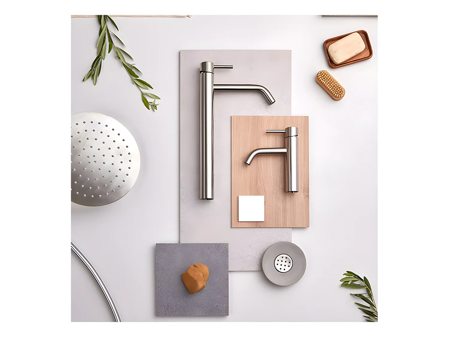 Robinet mitigeur lavabo rehaussé LOOP  Chrome