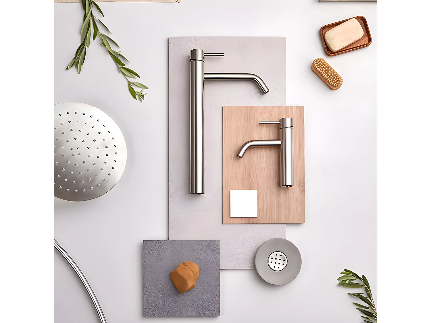 Robinet mitigeur lavabo rehaussé LOOP  Chrome