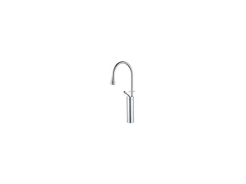 Grifo monomando lavabo alto giratorio CALGARY 48 Cromado