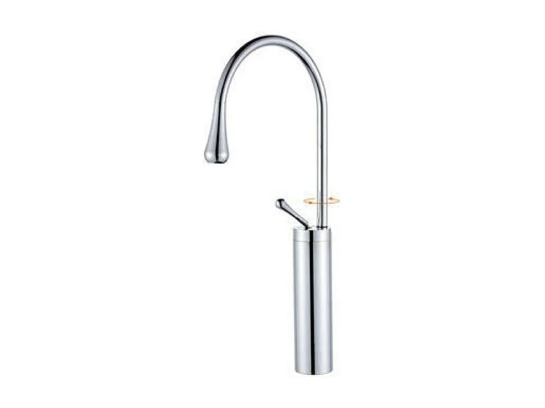 Grifo monomando lavabo alto giratorio CALGARY 48 Cromado