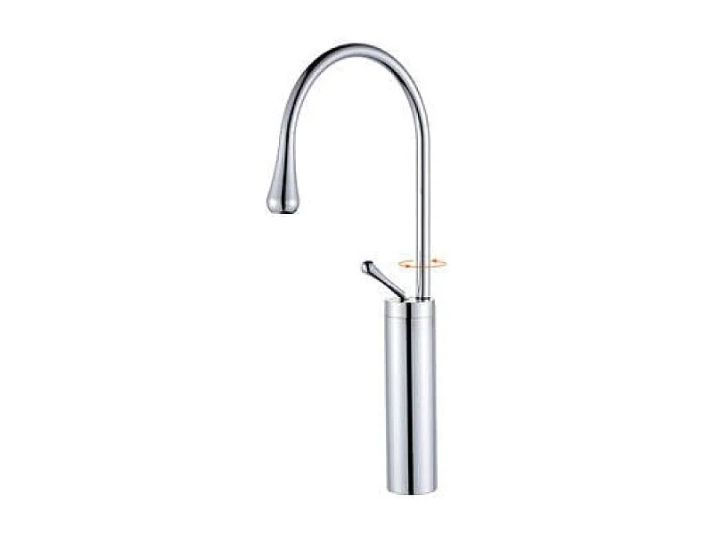 Miscelatore per lavabo alto CALGARY monocomando cromato