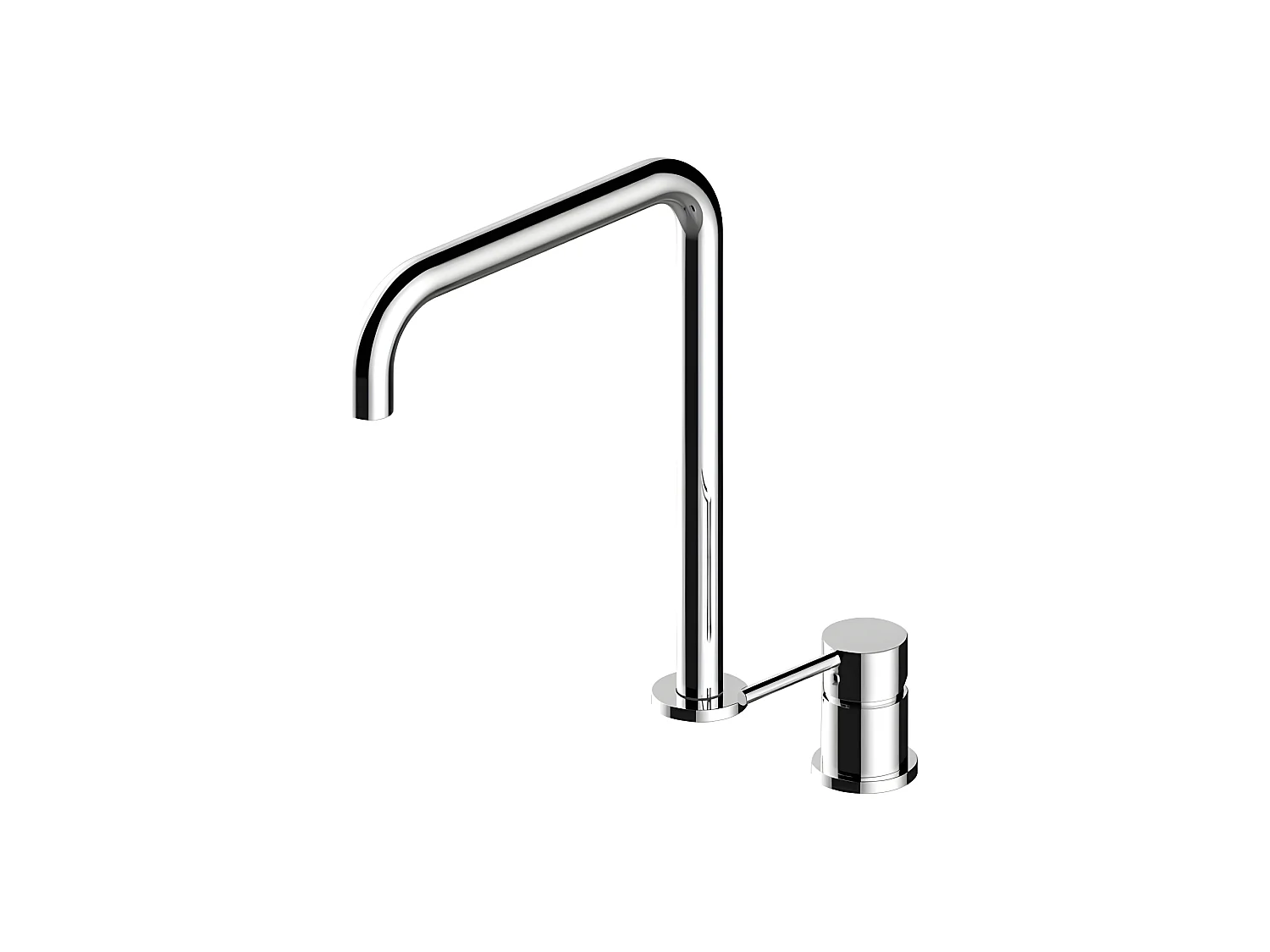 Robinet mitigeur lavabo haut ORUNE 2 trous chromé