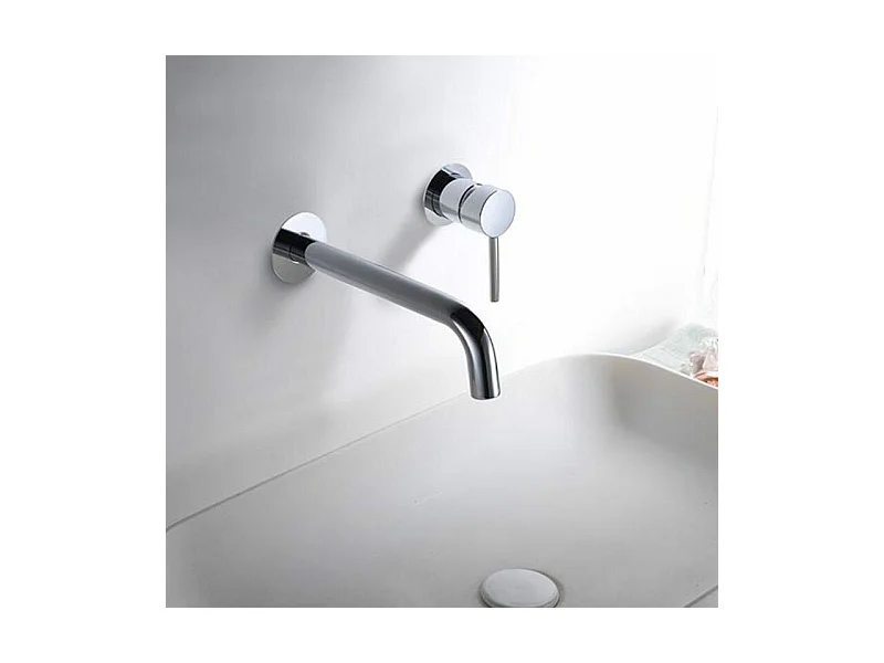 Robinet mitigeur mural encastré ETNA chromé