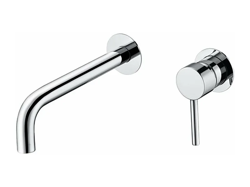 Unterputz-Wandbatterie ETNA chrom