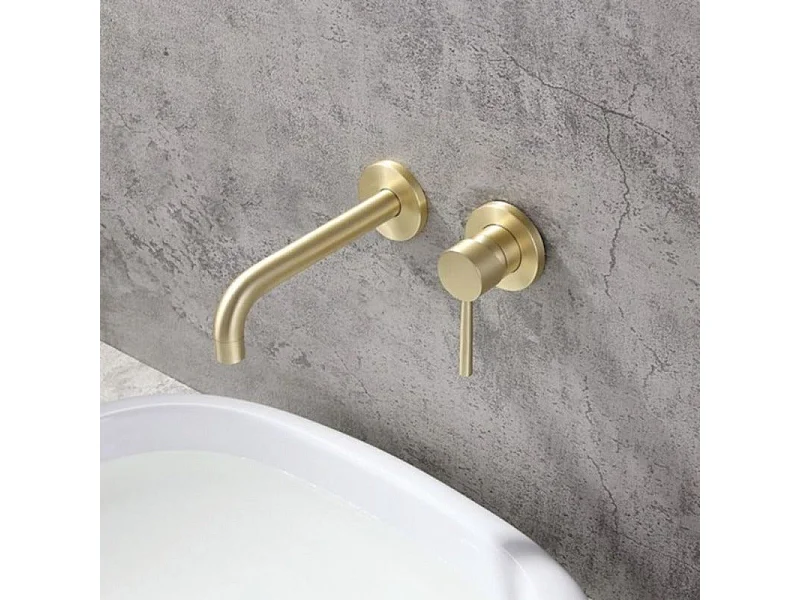 Einhebelmischer für die Wand PIZO gold