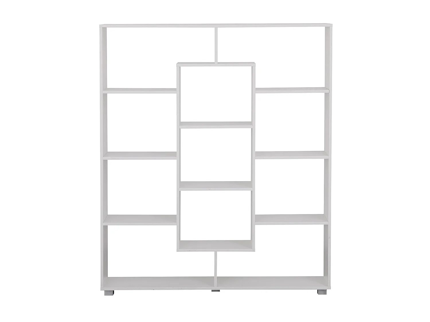 Weißes Bücherregal EMILY
