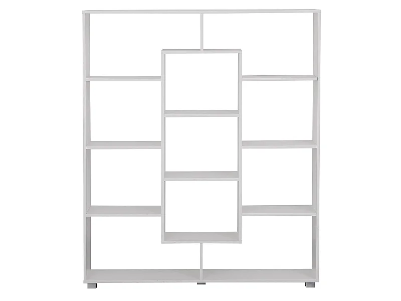 Libreria multiforme a 11 ripiani bianco EMILY