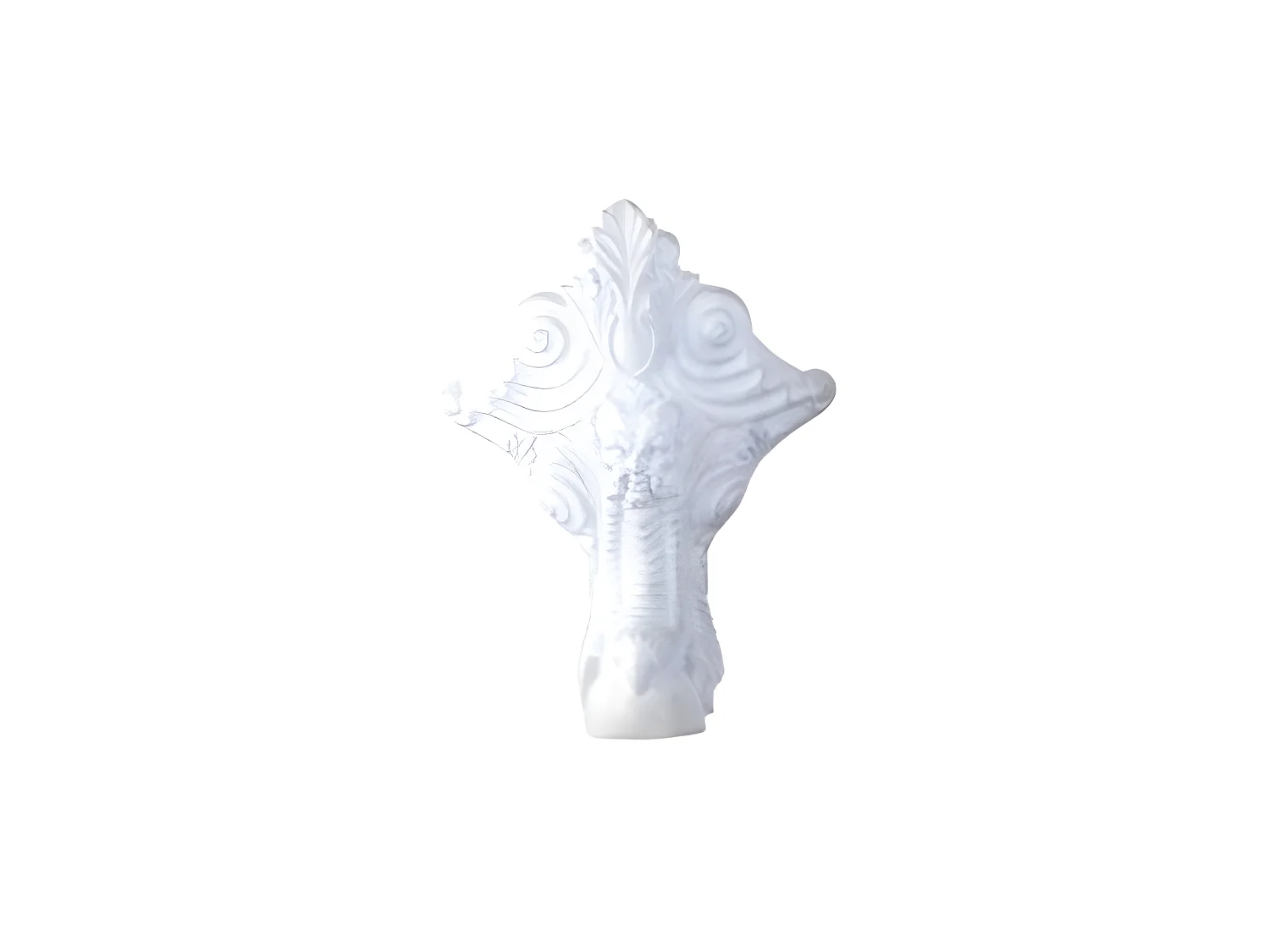 Baignoire sur pieds en fonte BRADFORD Blanche 180 cm Pieds chromés