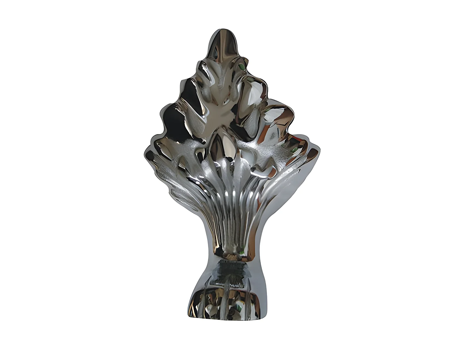 Freistehende Gusseisen Badewanne LIVINGSTON weiß Füße CHROM 170 cm