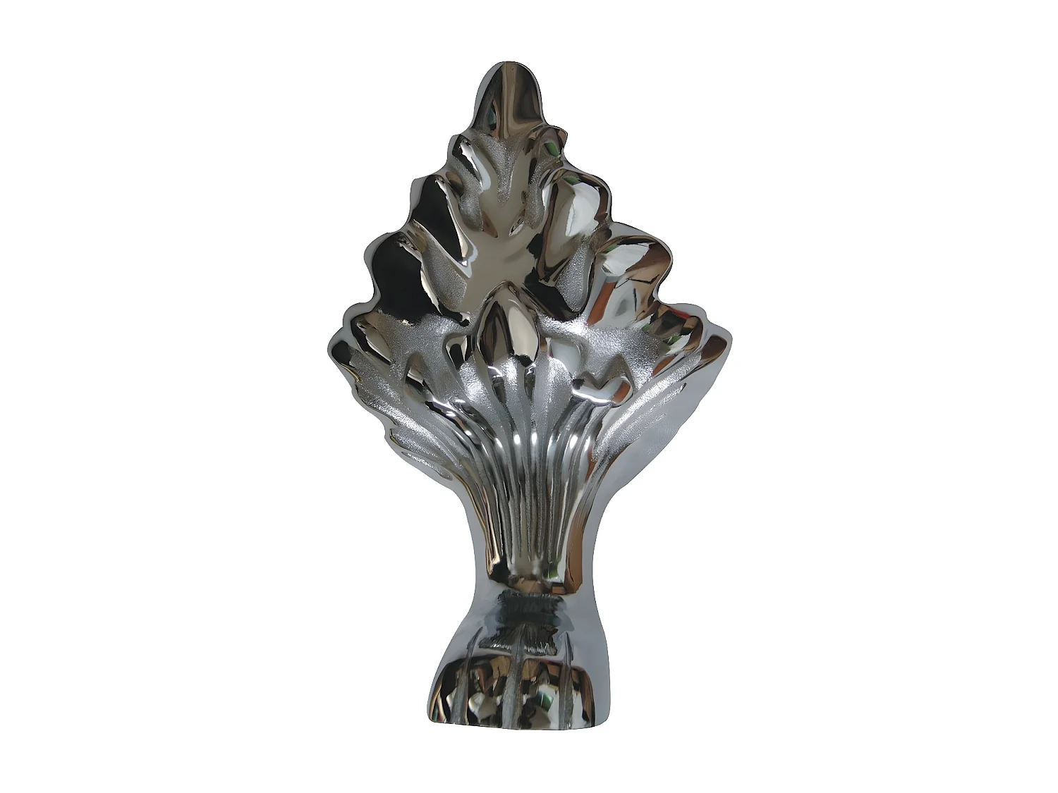 Freistehende Gusseisen Badewanne LIVINGSTON weiß Füße CHROM 170 cm