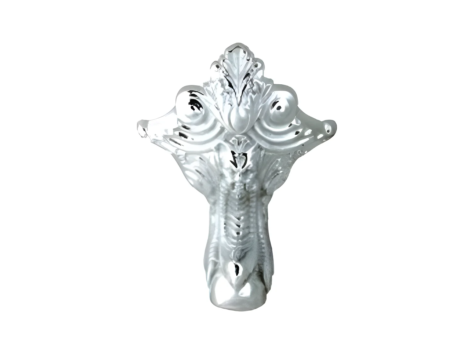 Bañera de Hierro BRADFORD negro con patas cromadas  180 cm