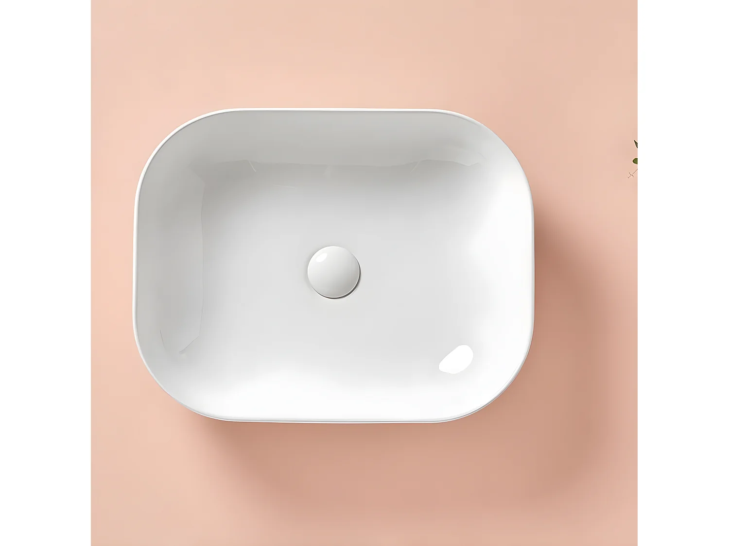 verglastes Keramik-Aufsatzwaschbecken NAPOLI