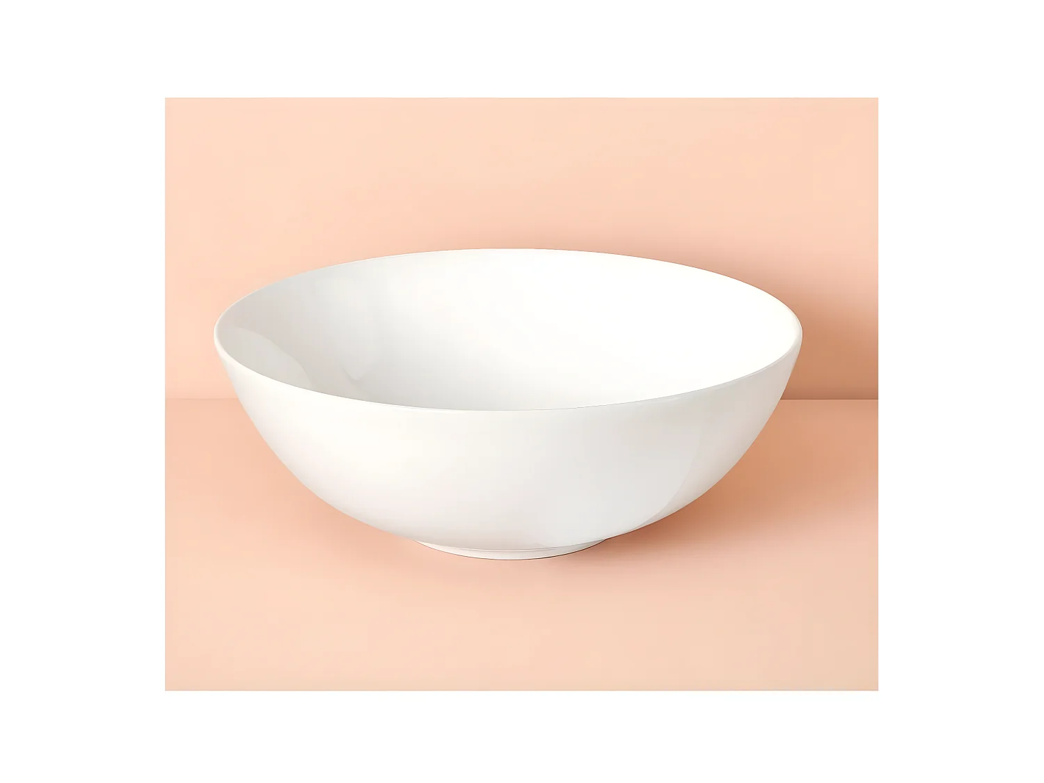 Vasque à poser en céramique PADOVA blanc Ø40 cm