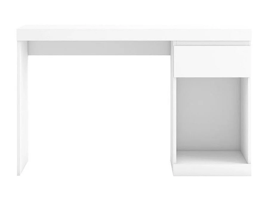 Mesa escritorio BORO  color blanco mate 120x50x75,5 cm