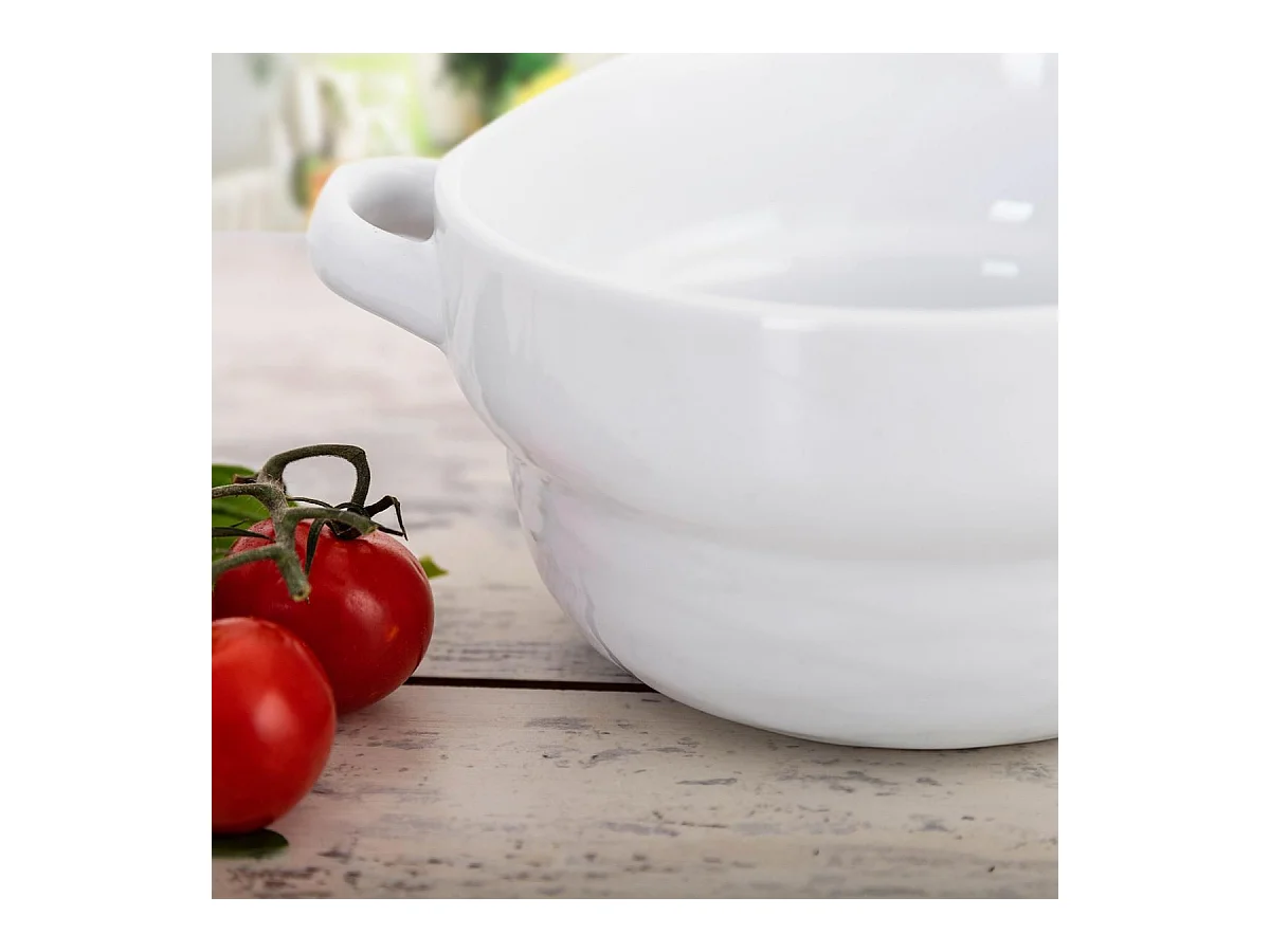 Bol Vita Quid cerámica blanco 50 cl