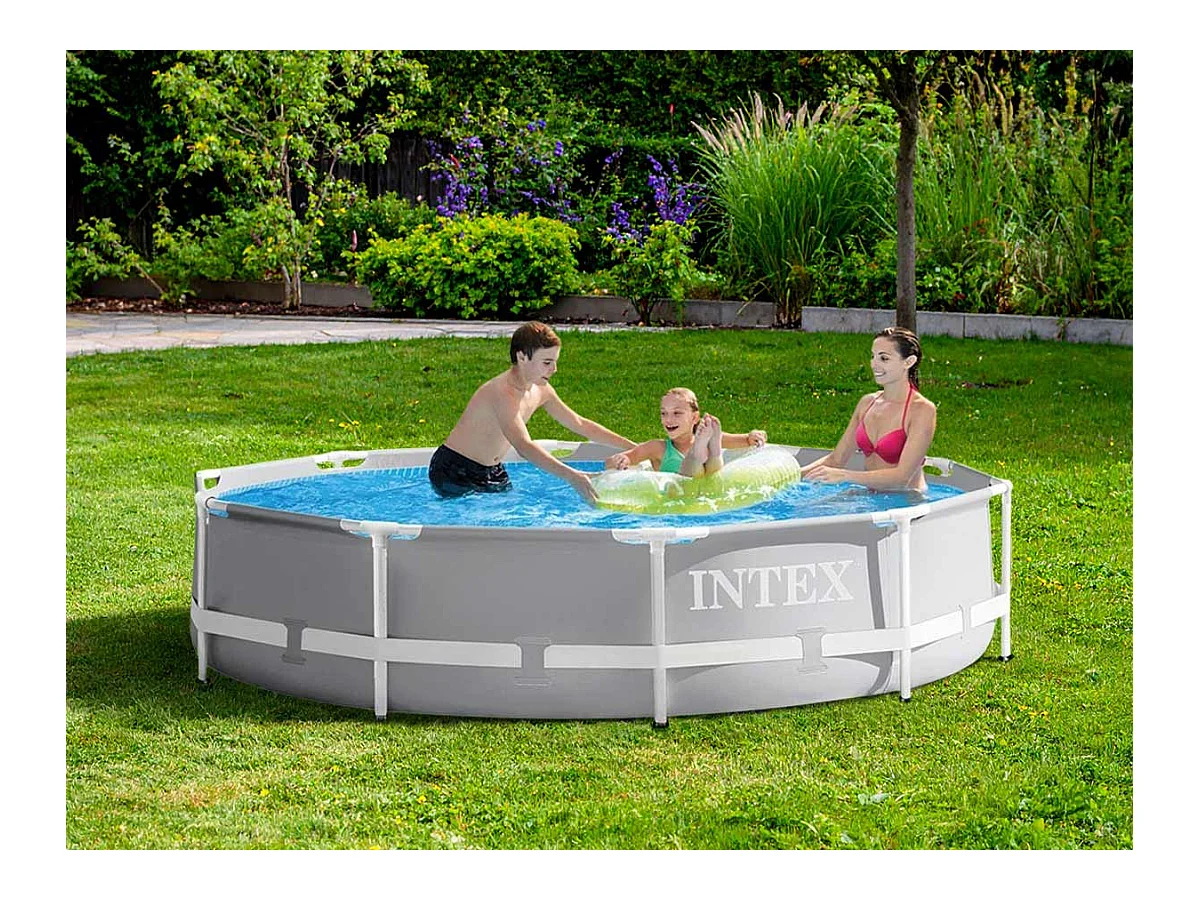 Piscine tubulaire Prism Frame ronde 3,05 x 0,76 m - Intex
