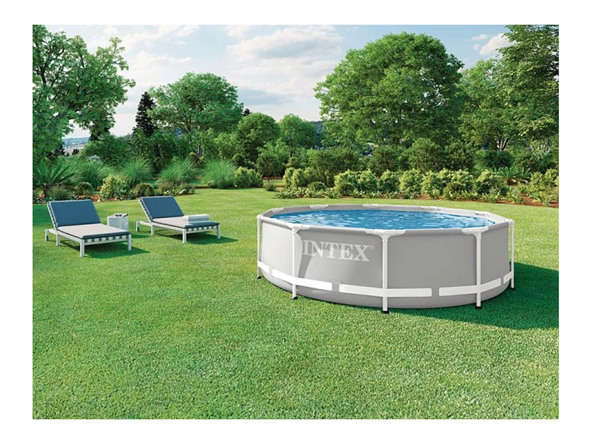 Piscine tubulaire Prism Frame ronde 3,05 x 0,76 m - Intex