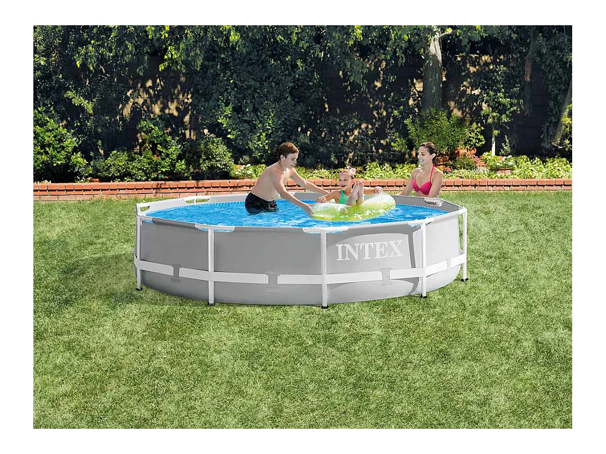 Piscine tubulaire Prism Frame ronde 3,05 x 0,76 m - Intex