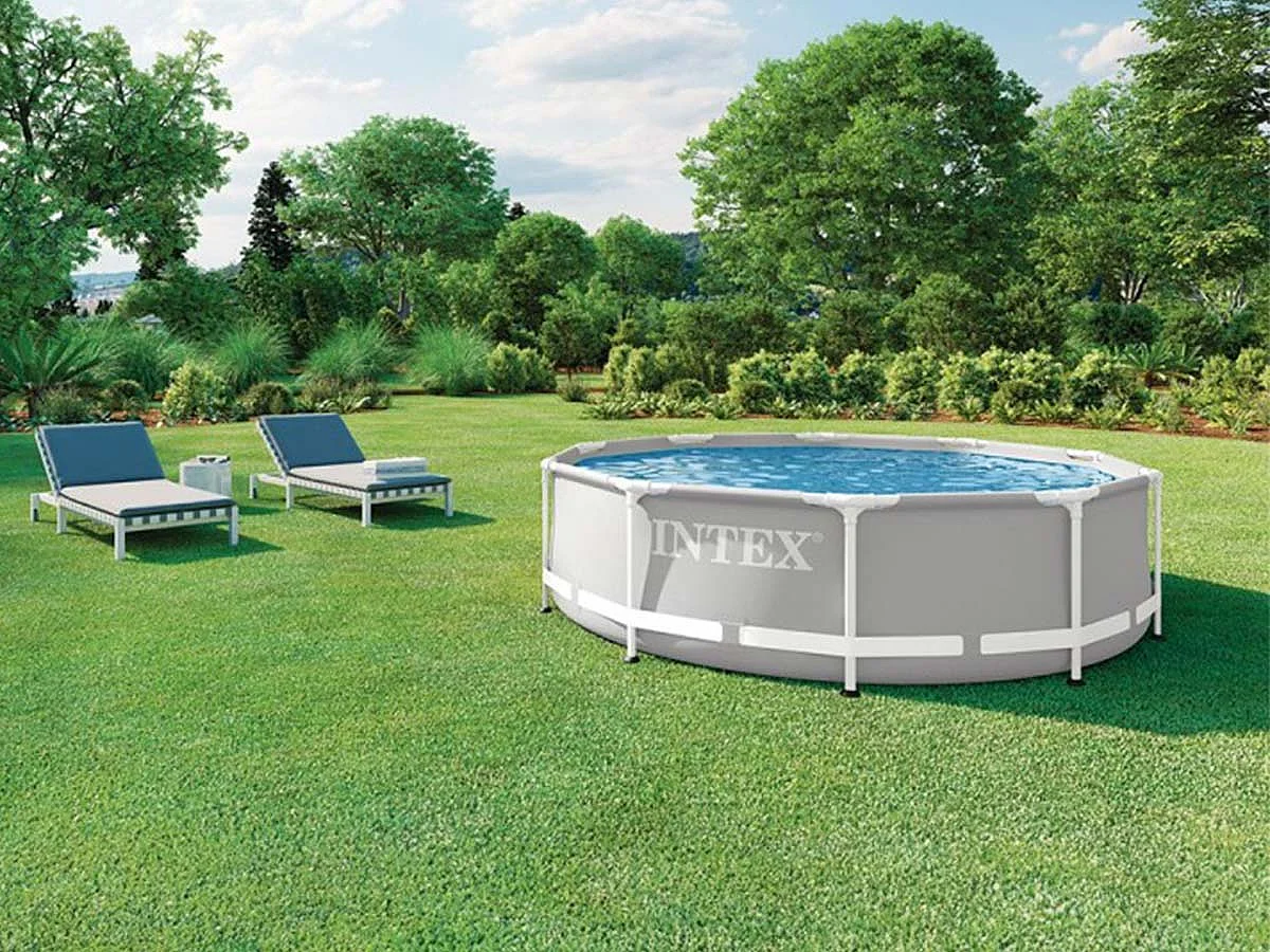 Piscine tubulaire Prism Frame ronde 3,05 x 0,76 m - Intex