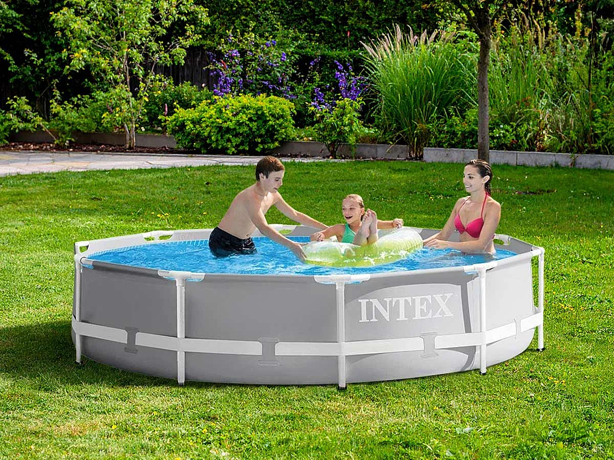 Piscine tubulaire Prism Frame ronde 3,05 x 0,76 m - Intex