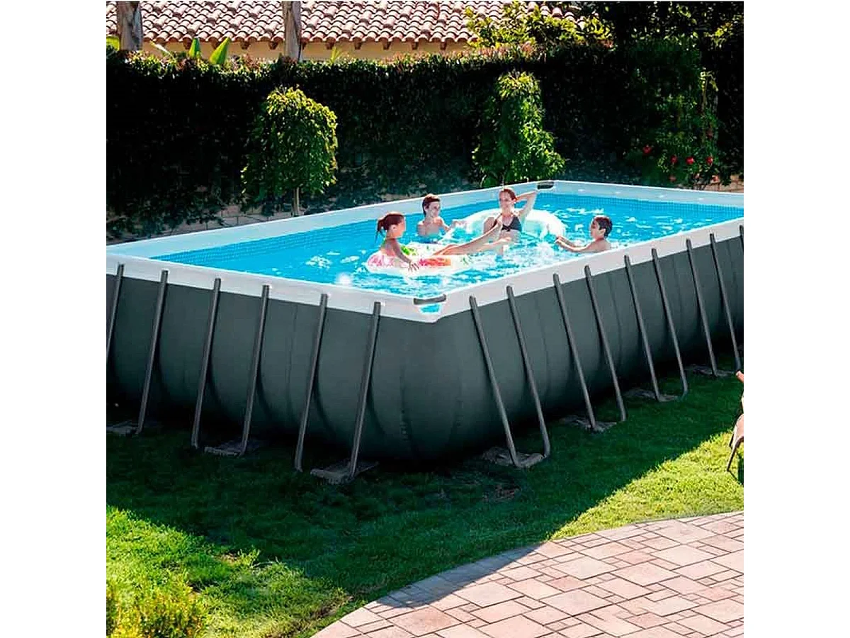 Piscina Fuori Terra Ultra Intex 26368 ex 26362 Xtr Premium Rettangolare 732x366x132