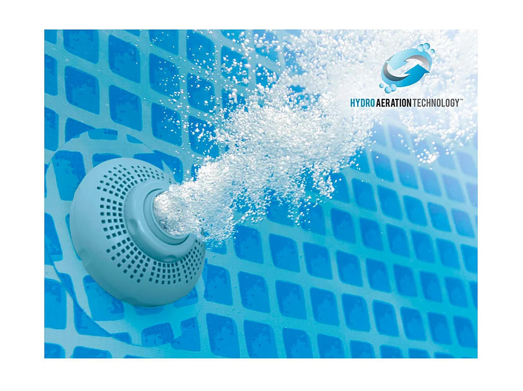 Piscine tubulaire ronde Intex Prism Frame 4,57 x 1,22 m -