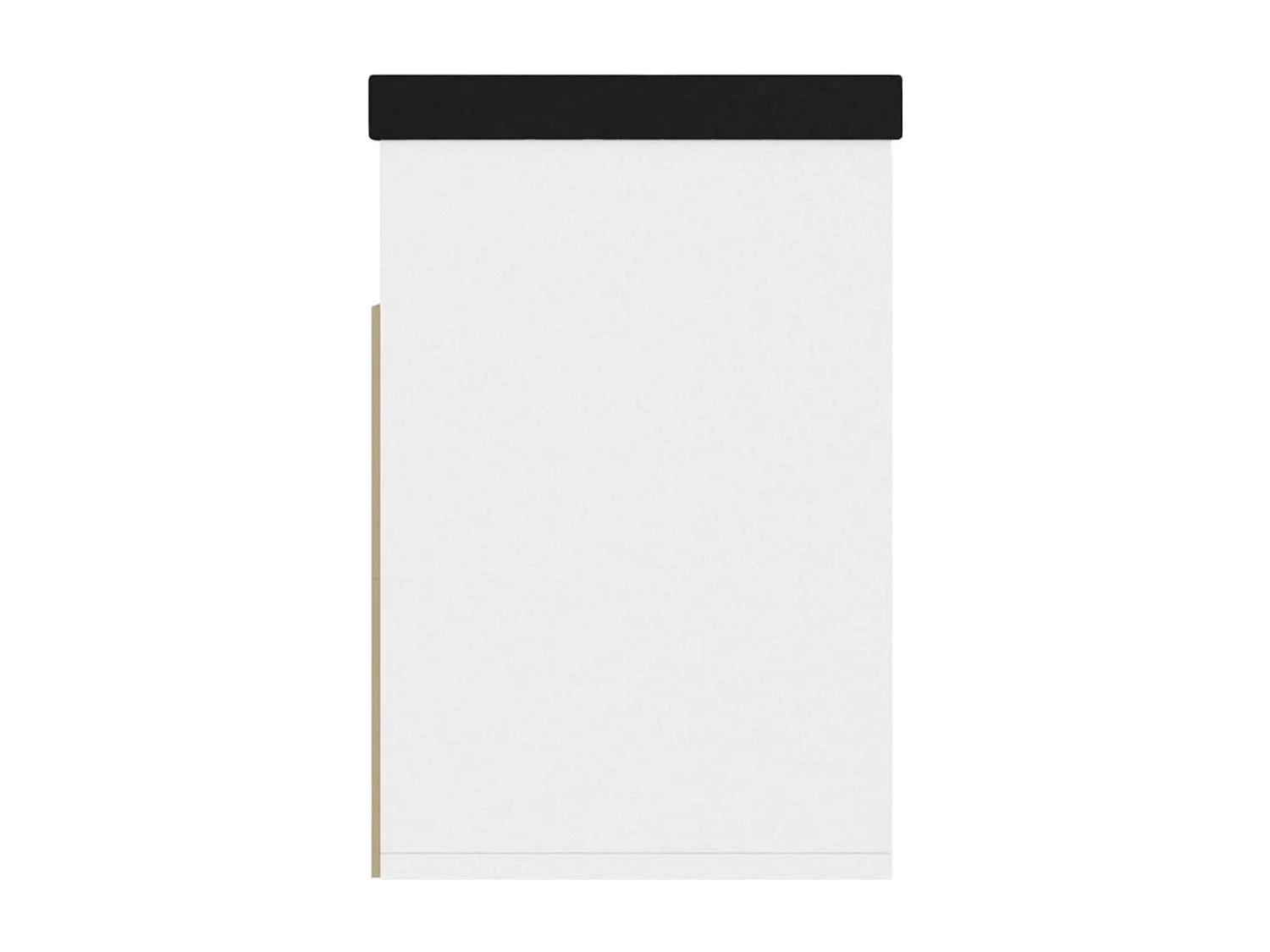 Banco zapatero Aleso 3 estantes + arcón blanco 47x80x30 cm