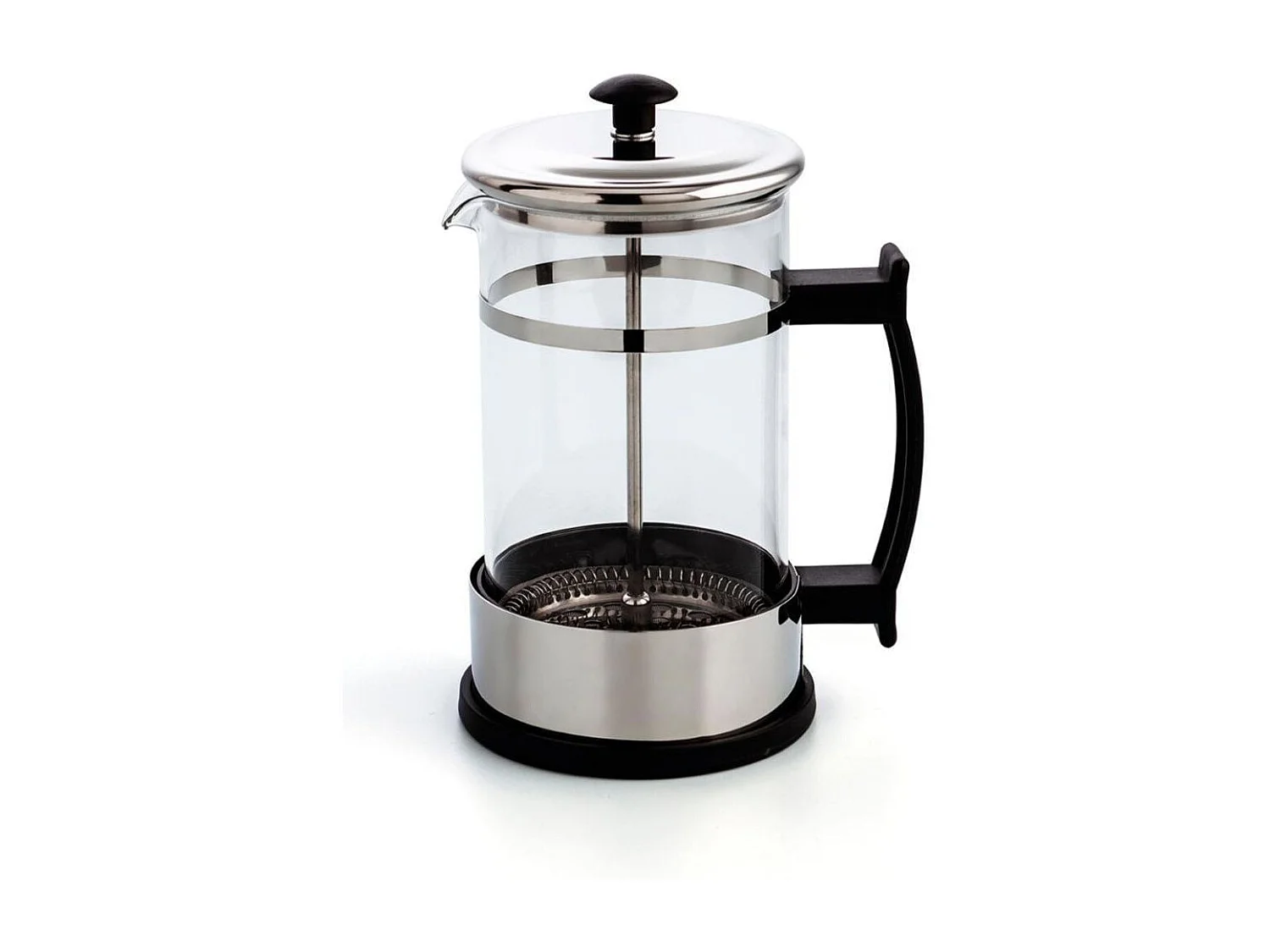 Cafetera con émbolo Serenia Quid vidrio 60 cl