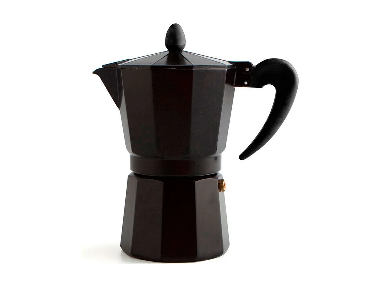 Cafetera Black Coffee Quid 3 tazas negro