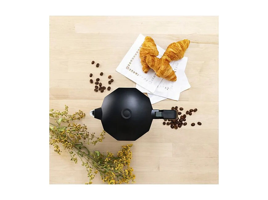 Cafétière Bidasoa Blanc Noir Aluminium (12 Tasses)