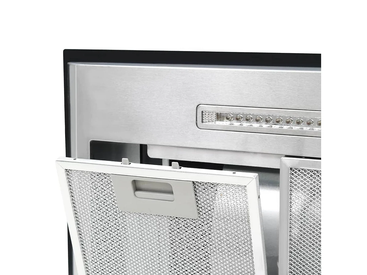 Insel-Dunstabzugshaube 90 cm LCD Touch-Sensor 756 m³/h LED