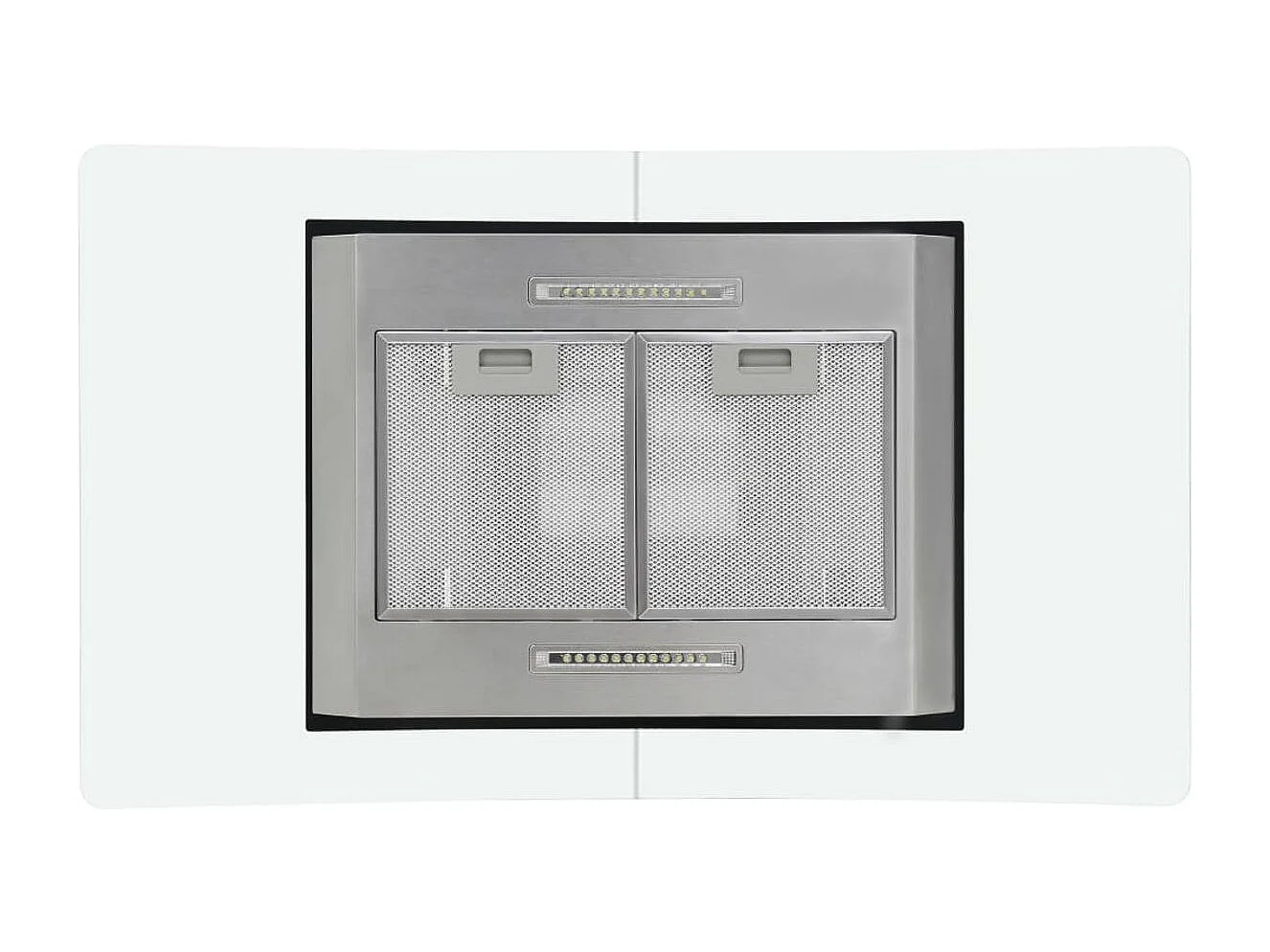 Insel-Dunstabzugshaube 90 cm LCD Touch-Sensor 756 m³/h LED