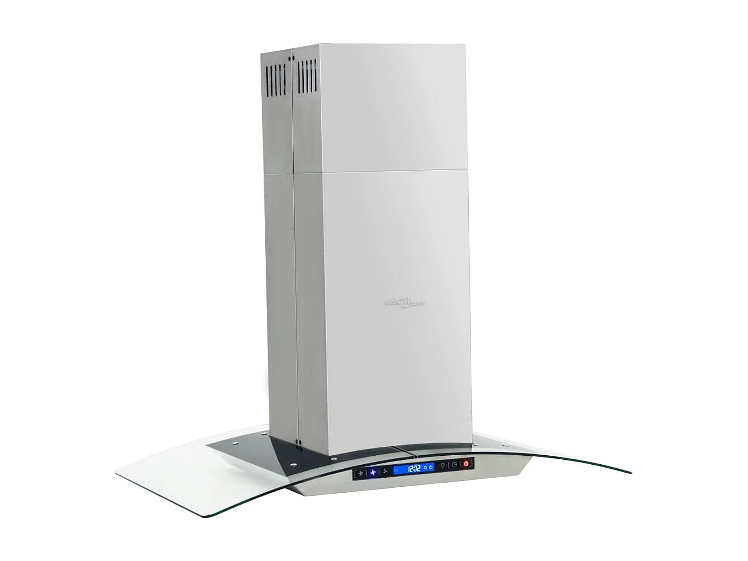 Insel-Dunstabzugshaube 90 cm LCD Touch-Sensor 756 m³/h LED