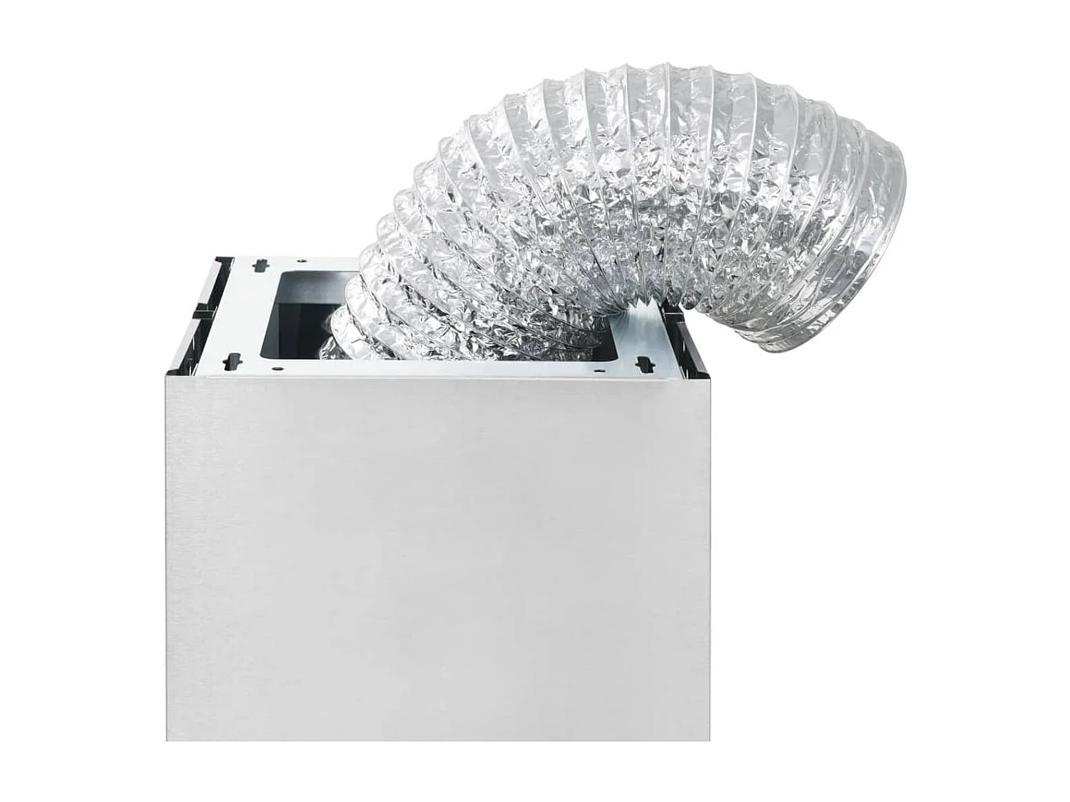 Campana extractora VidaXL 180W pantalla LCD C plata 90 cm
