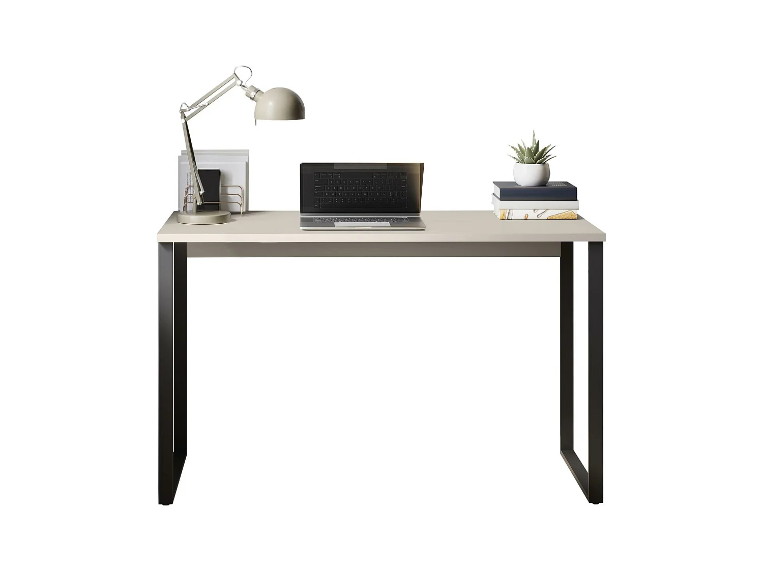 Bureau Delruvi 107, 77x125x55cm, Cachemire|Noir