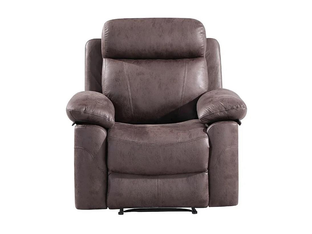 Sillón relax Memphis Deluxe individual apertura manual marengo 102x106x96 cm