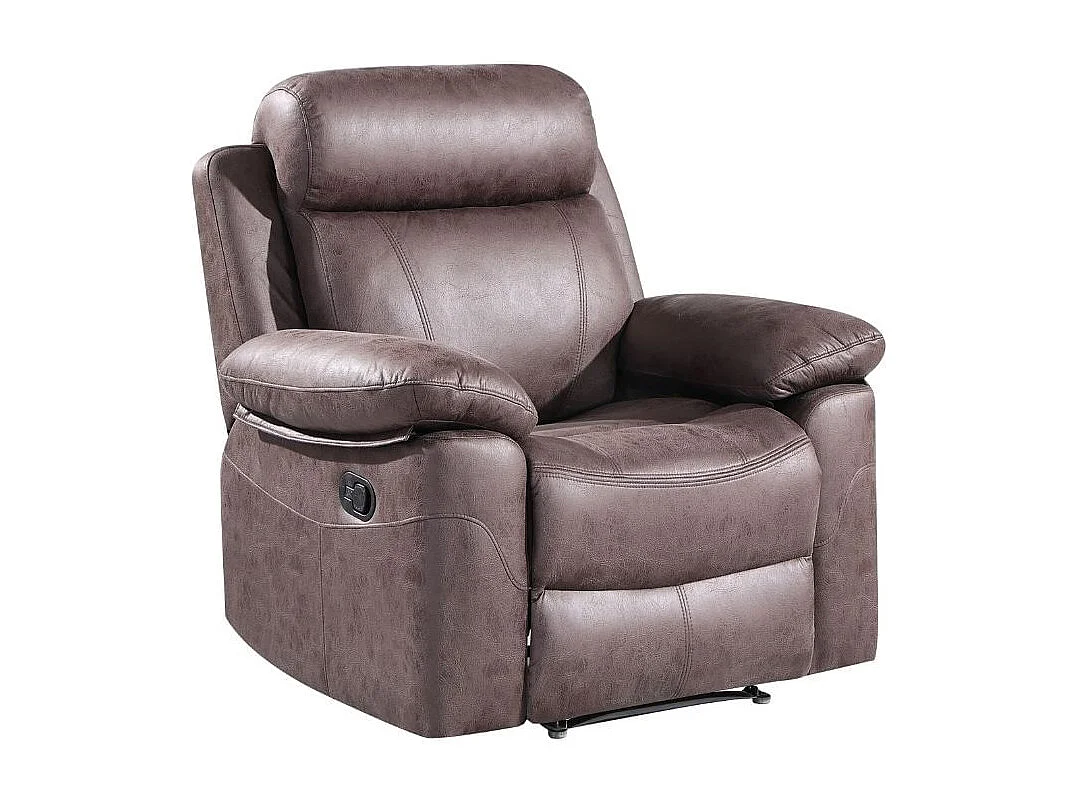 Sillón relax Memphis Deluxe individual apertura manual marengo 102x106x96 cm