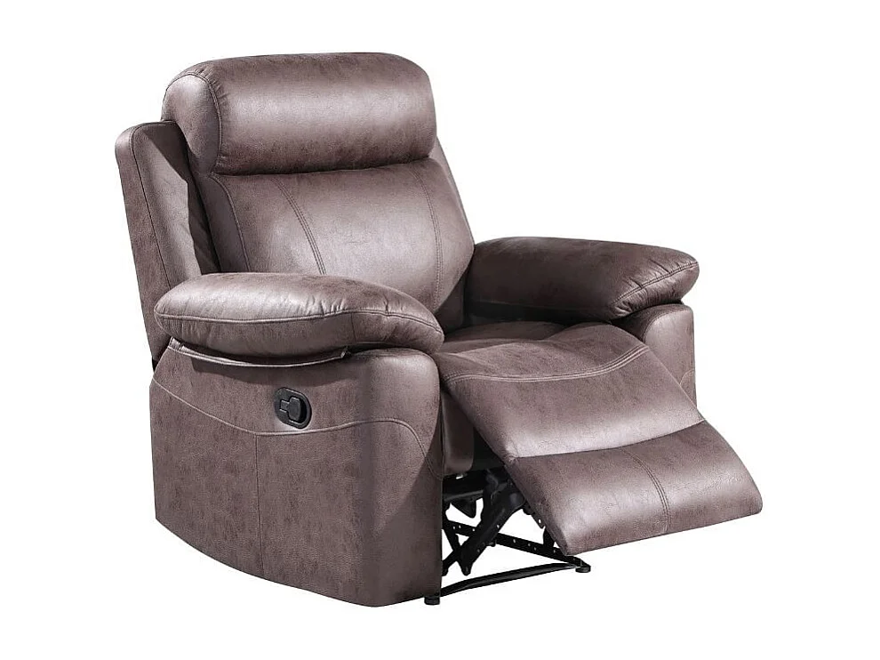 Sillón relax Memphis Deluxe individual apertura manual marengo 102x106x96 cm