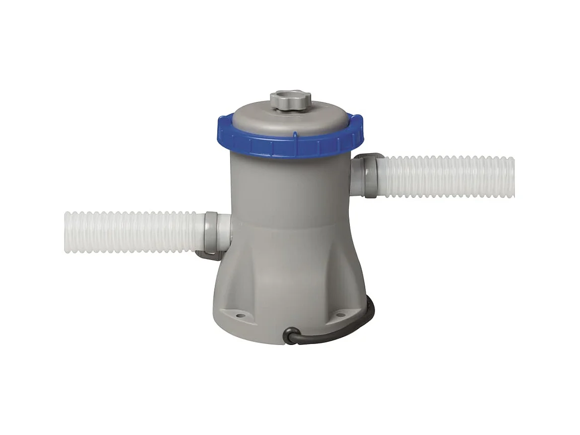 VidaXL Piscina hinchable Fast Set Bestway con bomba azul Ø457x84 cm