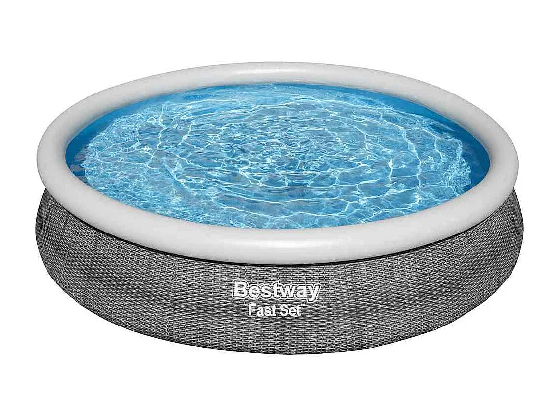 Swimmingpool-Set Rund 366x76 cm