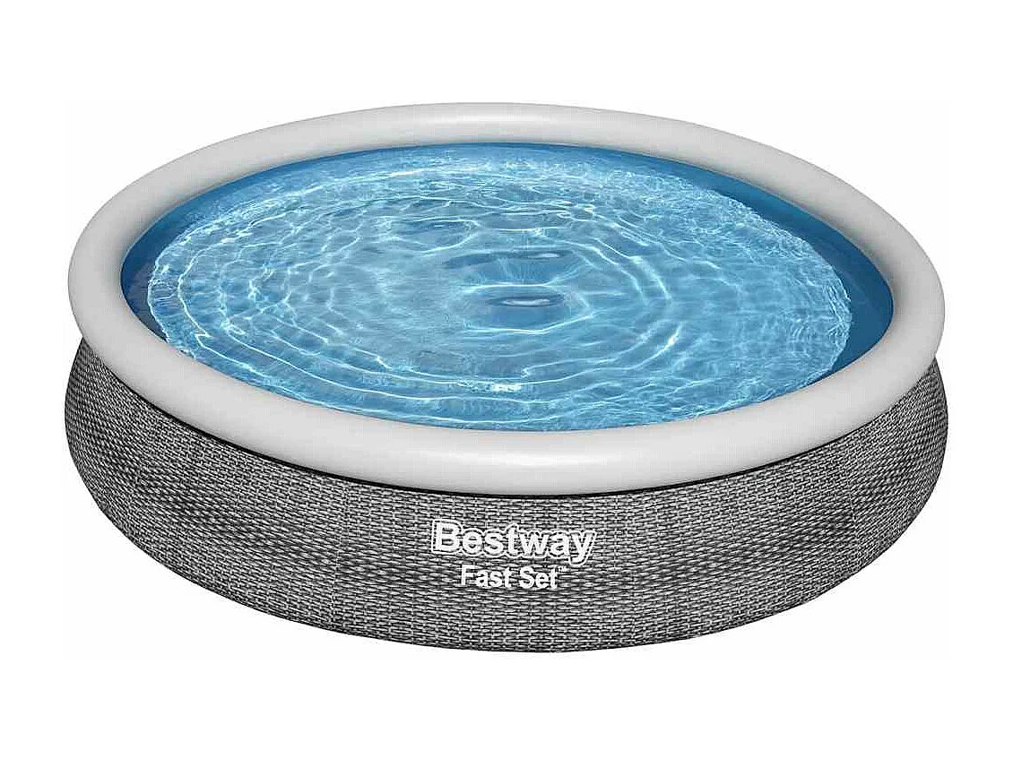 Swimmingpool-Set Rund 366x76 cm