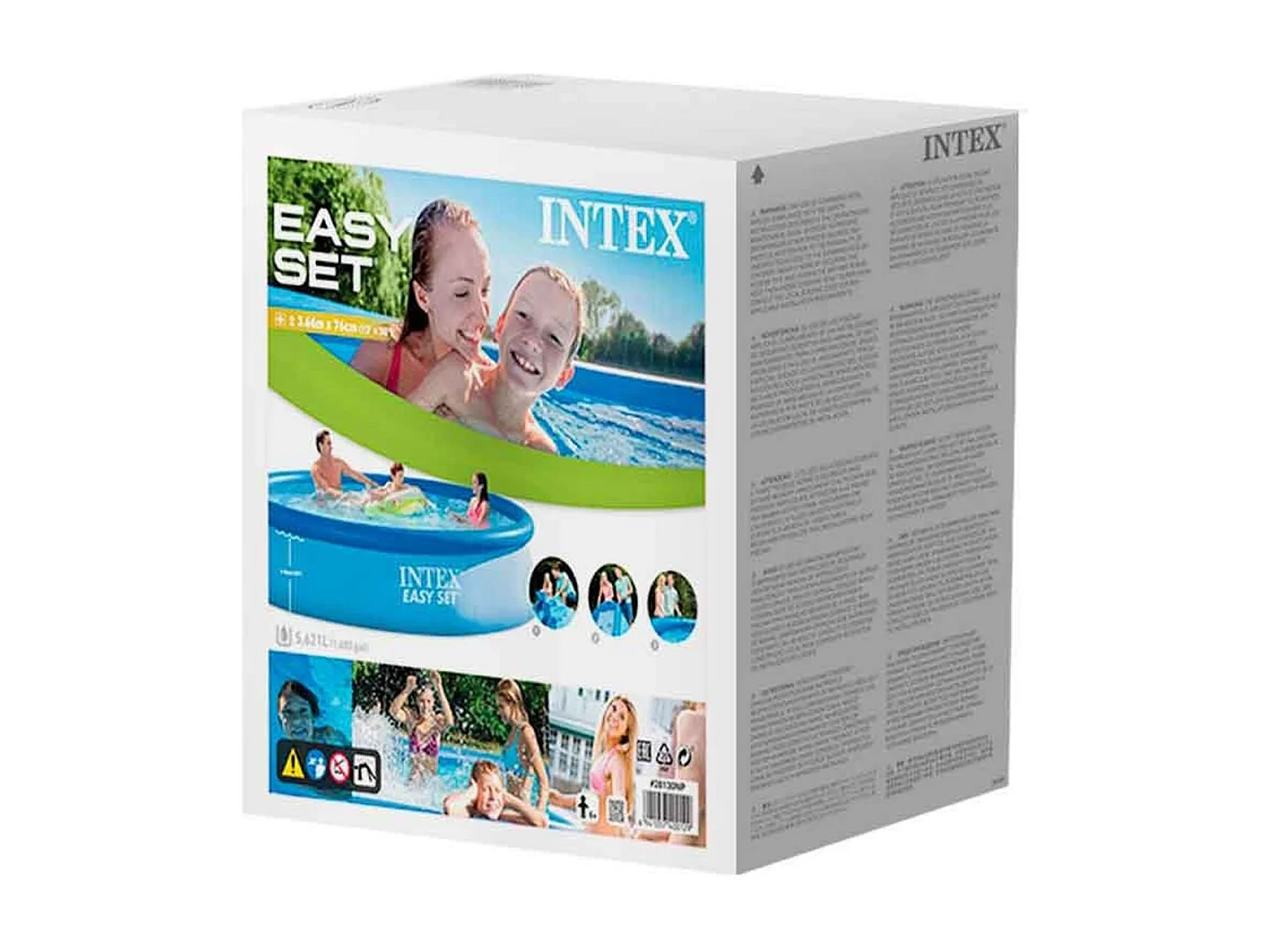 Piscina fuori terra Intex 28130 Easy Set gonfiabile rotonda 366x76cm