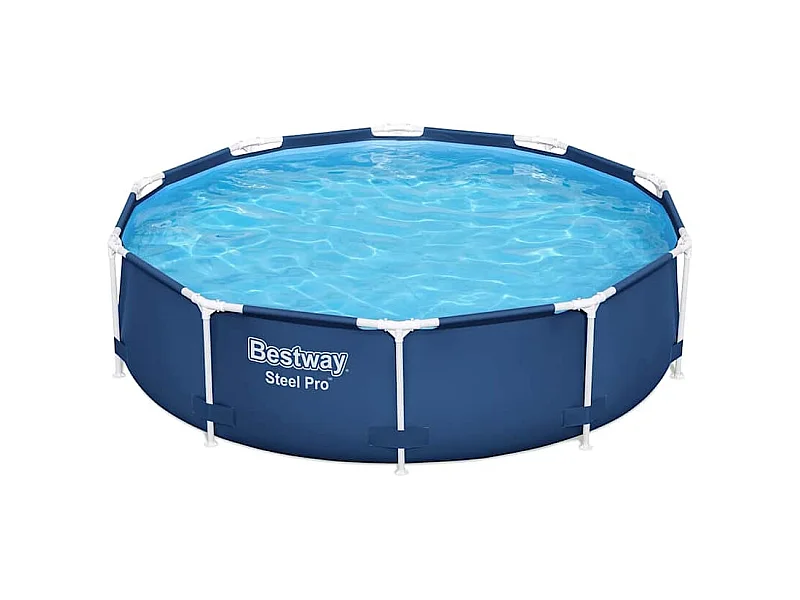 VidaXL Piscina Steel Pro Bestway 4678L paredes anticorrosión azul Ø305 cm