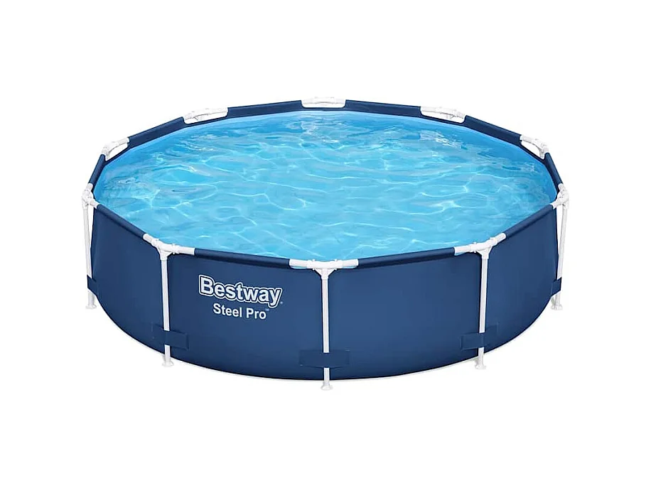 VidaXL Piscina Steel Pro Bestway 4678L paredes anticorrosión azul Ø305 cm