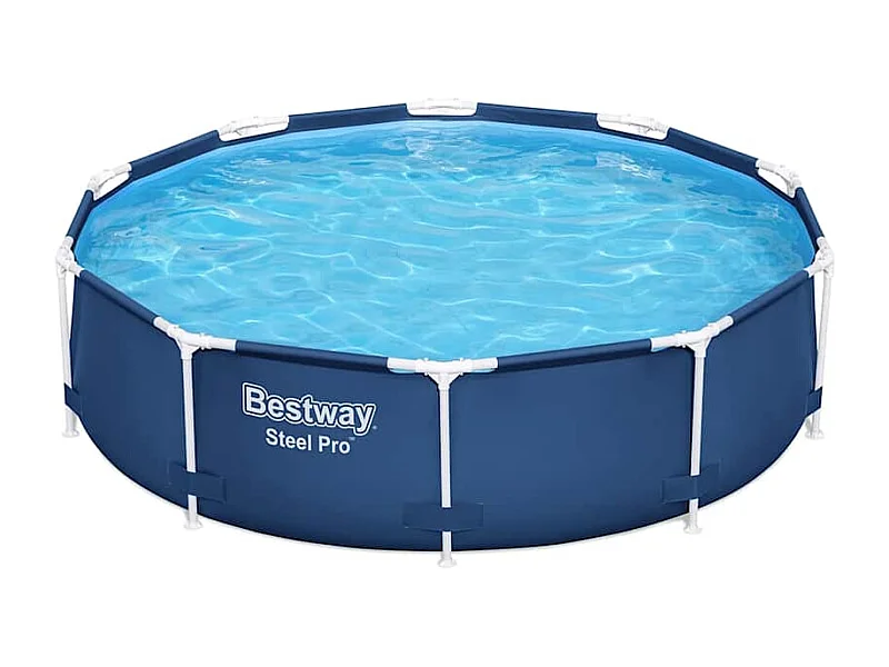 VidaXL Piscina Steel Pro Bestway 4678L paredes anticorrosión azul Ø305 cm