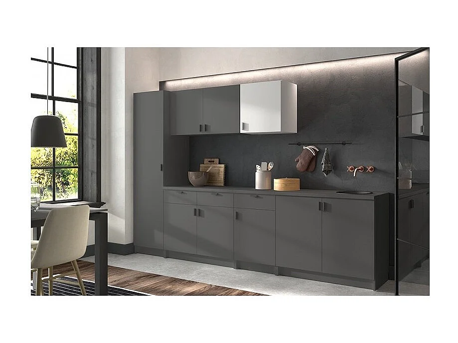 Armoire murale collection GOURMET design blanc. Hauteur 53cm