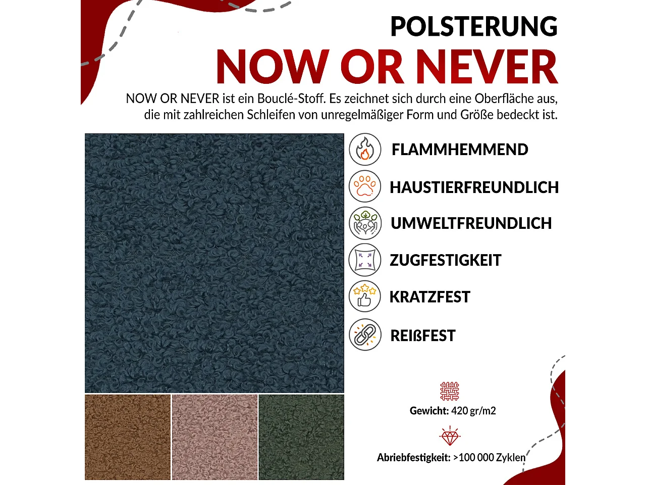 Ecksofa DORIAN - schlaffunktion und Bettkasten, lose Kissen - Schwarz Boucle