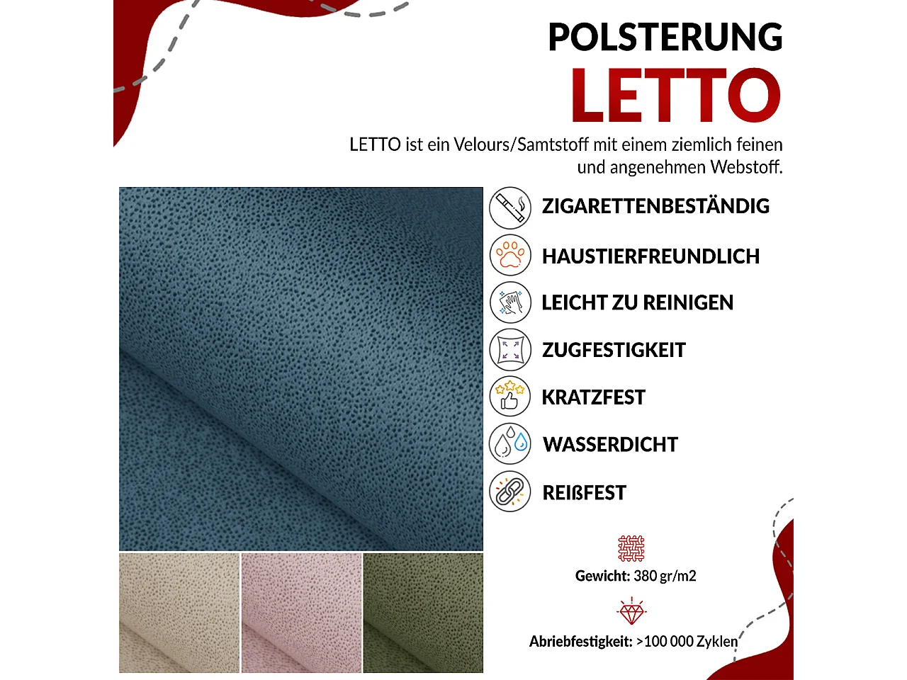 Ecksofa DORIAN - schlaffunktion und Bettkasten, lose Kissen - Rosa Velvet