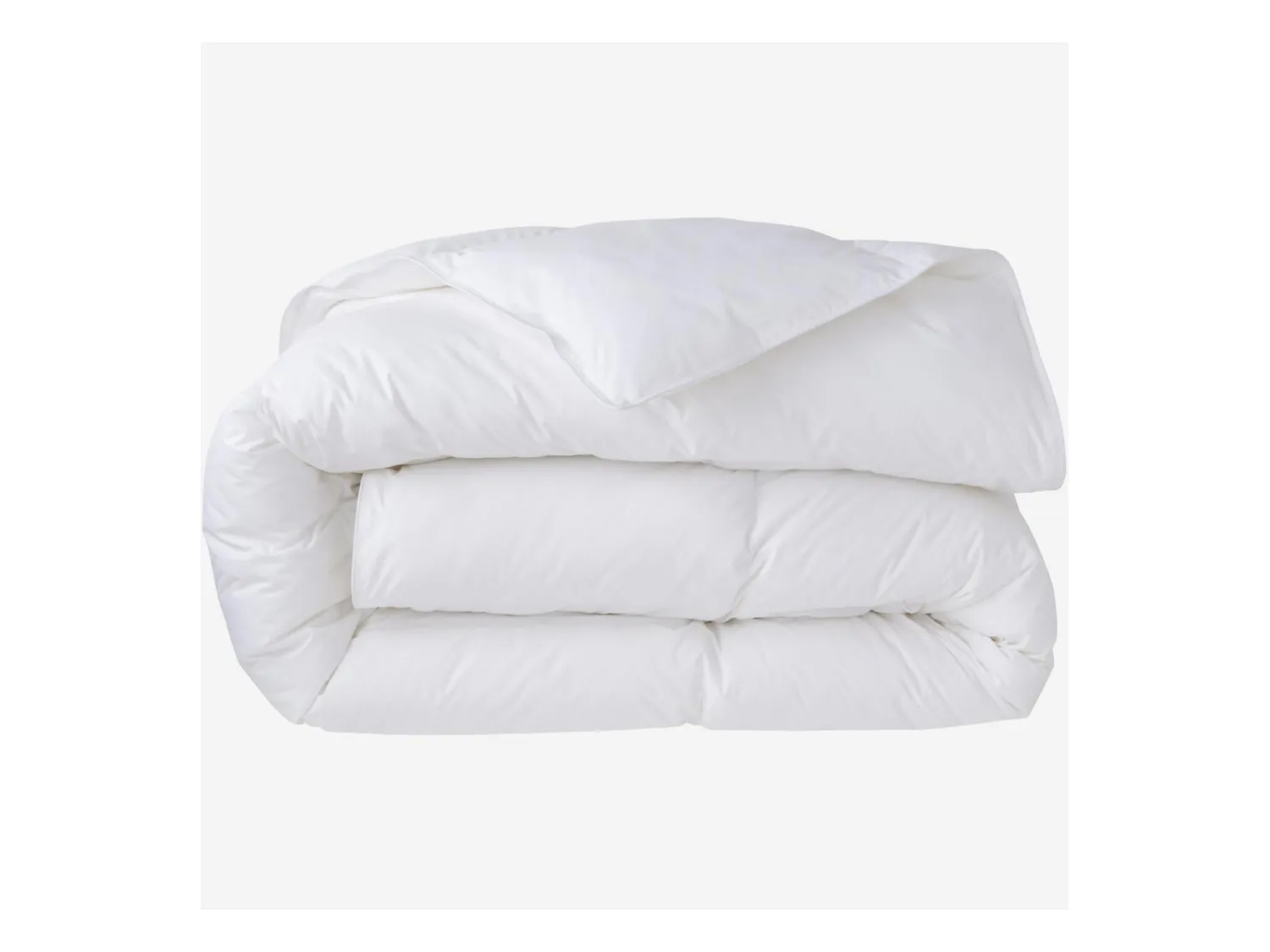 Habitat - Couette tempérée en synthétique - 250 g/m² - 260 x 240 cm - Esprit duvet
